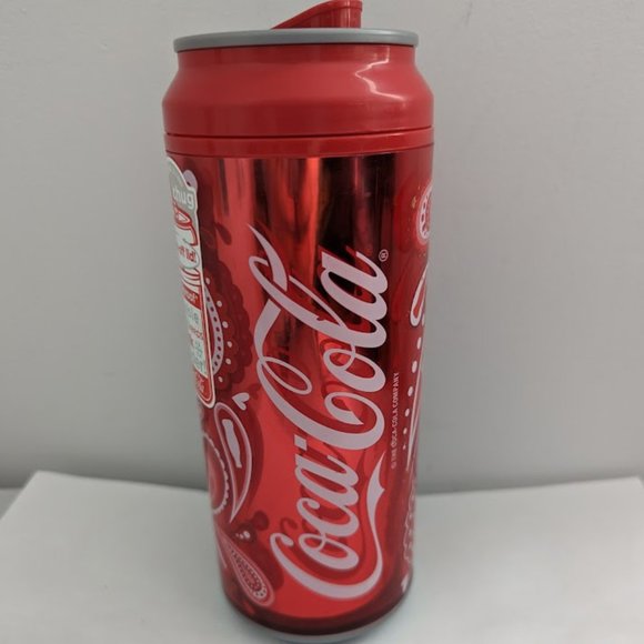 Cool Gear Coca-Cola Coke Reusable Travel Cup Spill Proof - Picture 1 of 6